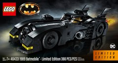 Конструктор LEGO (ЛЕГО) DC Comics Super Heroes 40433  1989 Batmobile