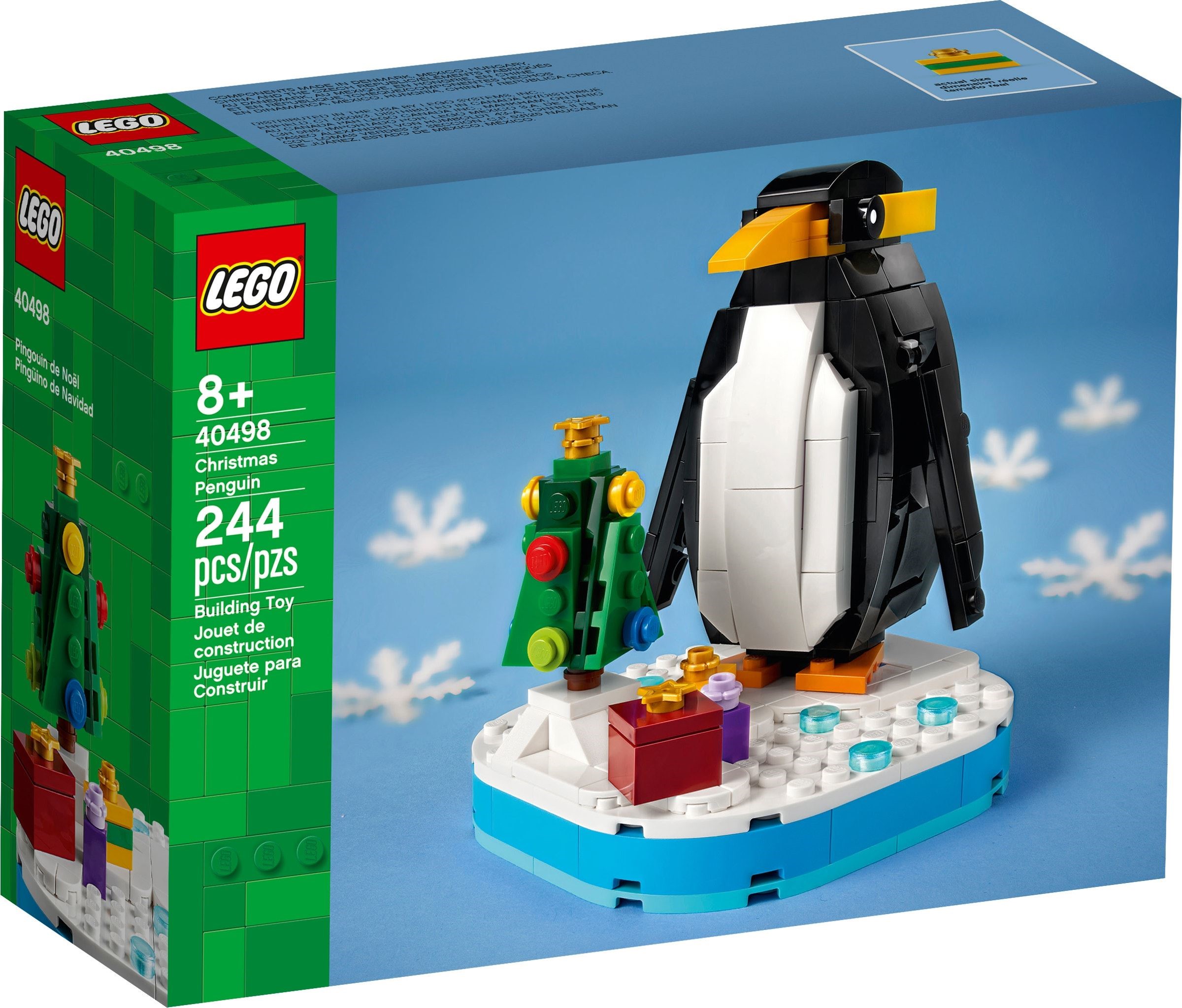 LEGO Christmas Penguin set 40498