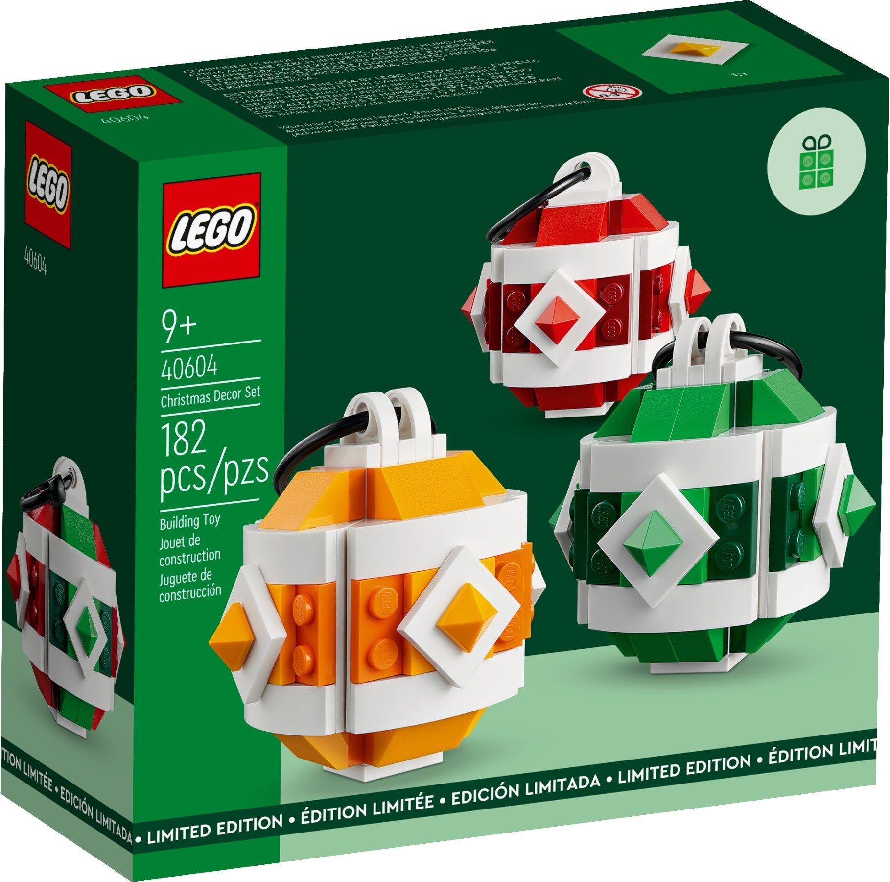 LEGO Christmas Decor Set set 40604
