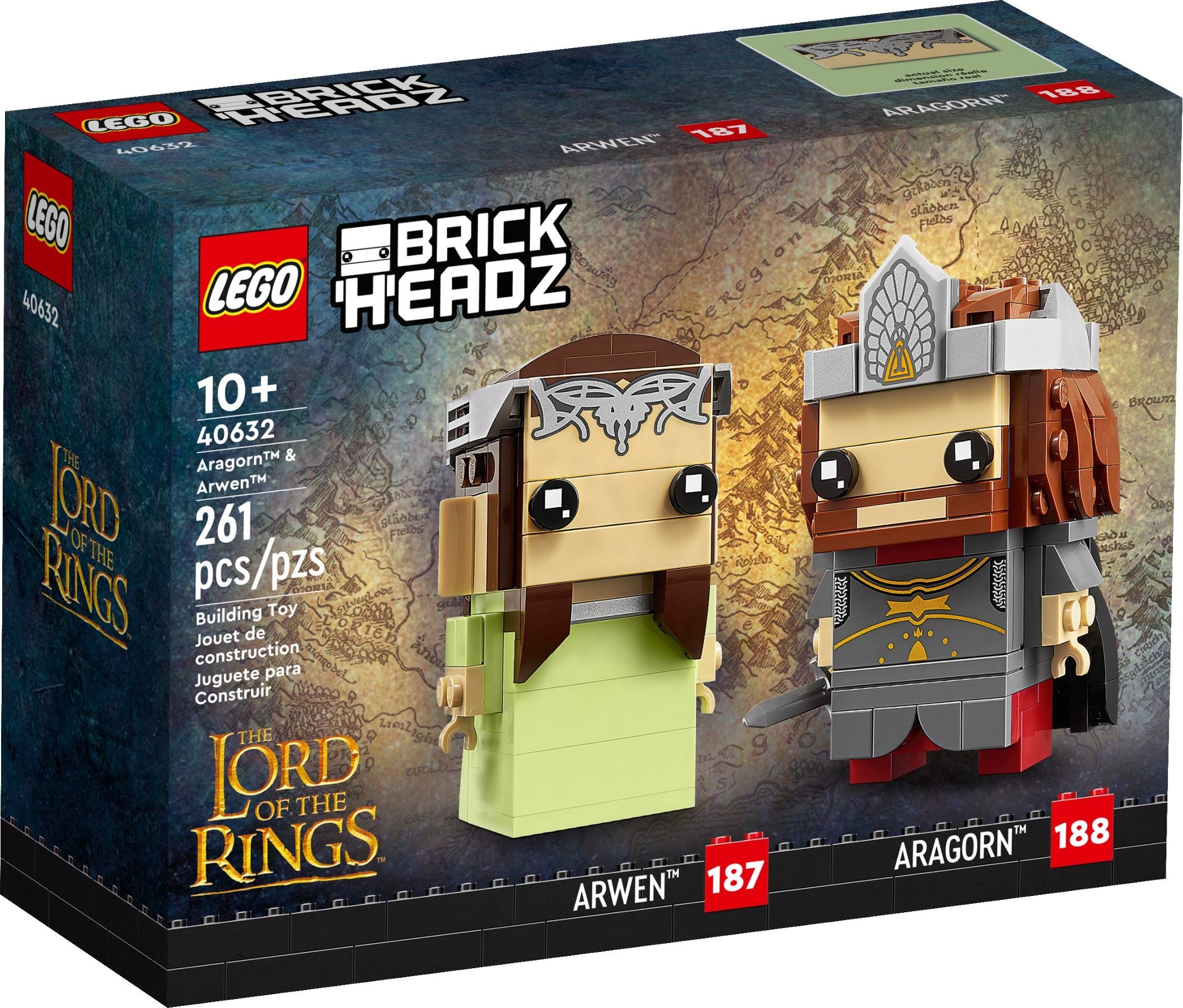 Aragorn and Arwen LEGO-set afbeelding 2