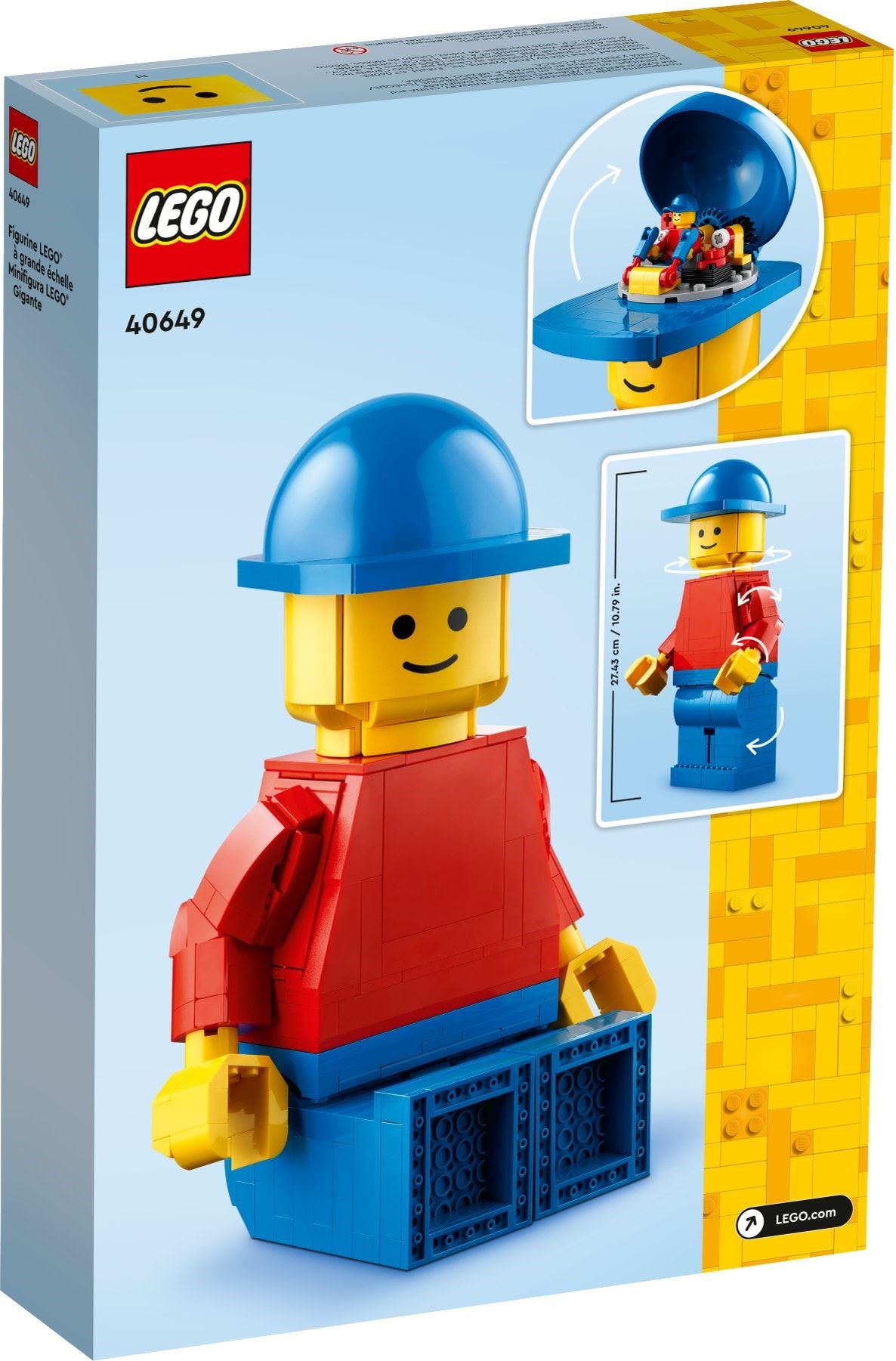 Customizable Giant Lego Minifig 