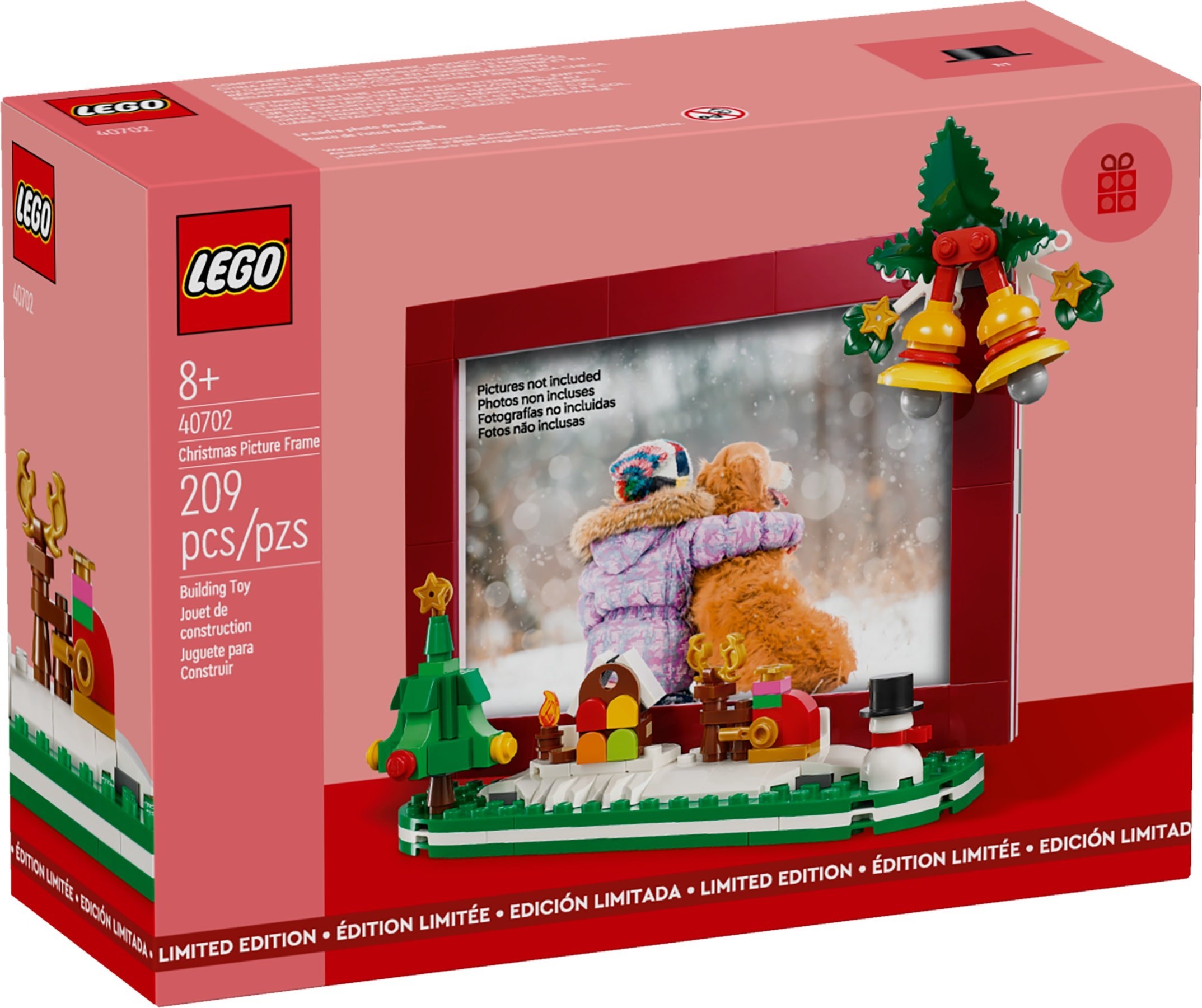 LEGO Christmas Picture Frame set 40702