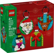 Schattige kerstversieringen LEGO-set afbeelding 2
