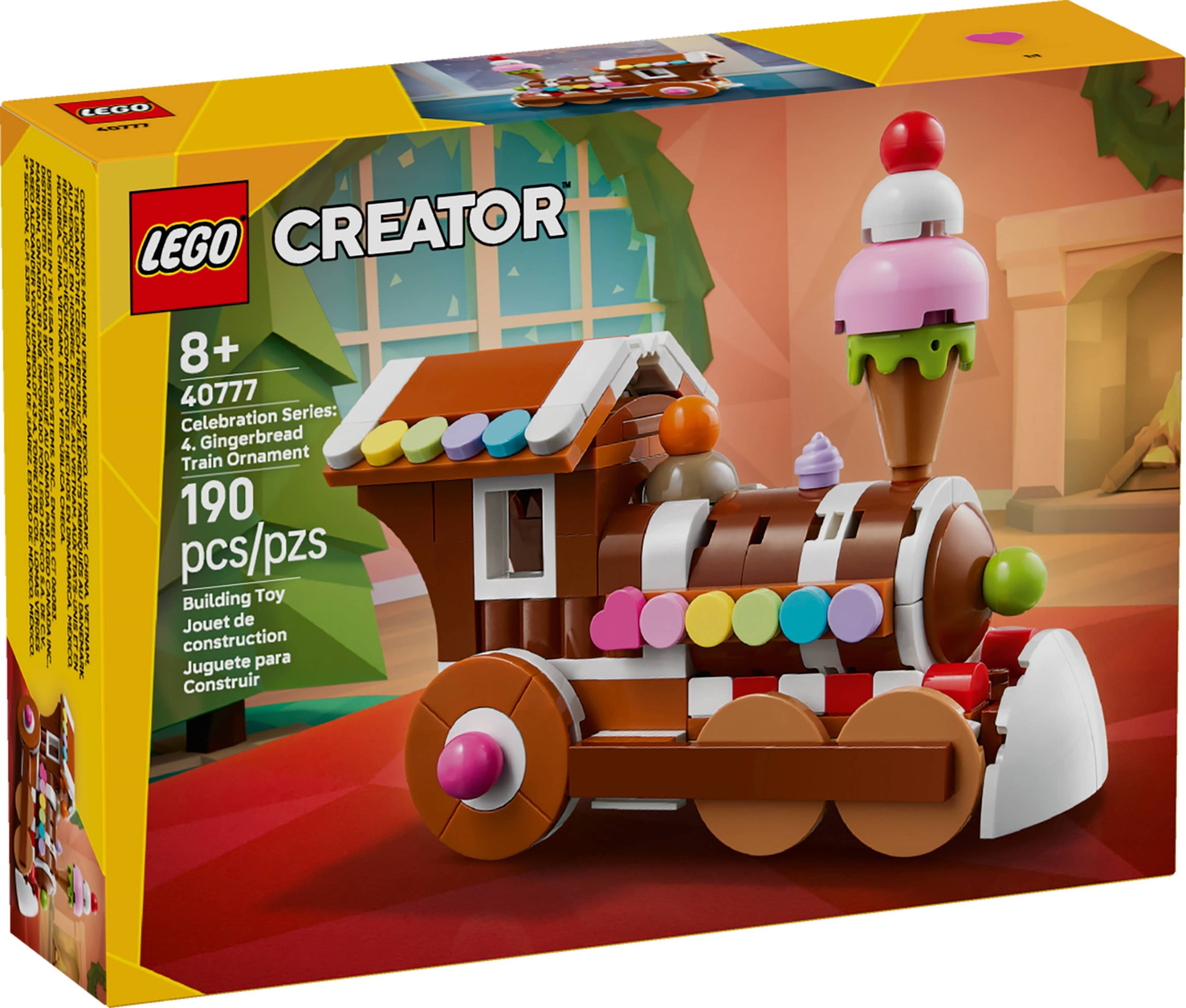 LEGO Celebration Series: Gingerbread Train Ornament set 40777