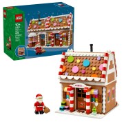 Winters peperkoekhuisje LEGO-set afbeelding 3