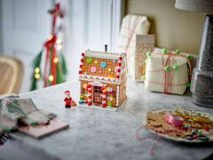 Winters peperkoekhuisje LEGO-set afbeelding 10