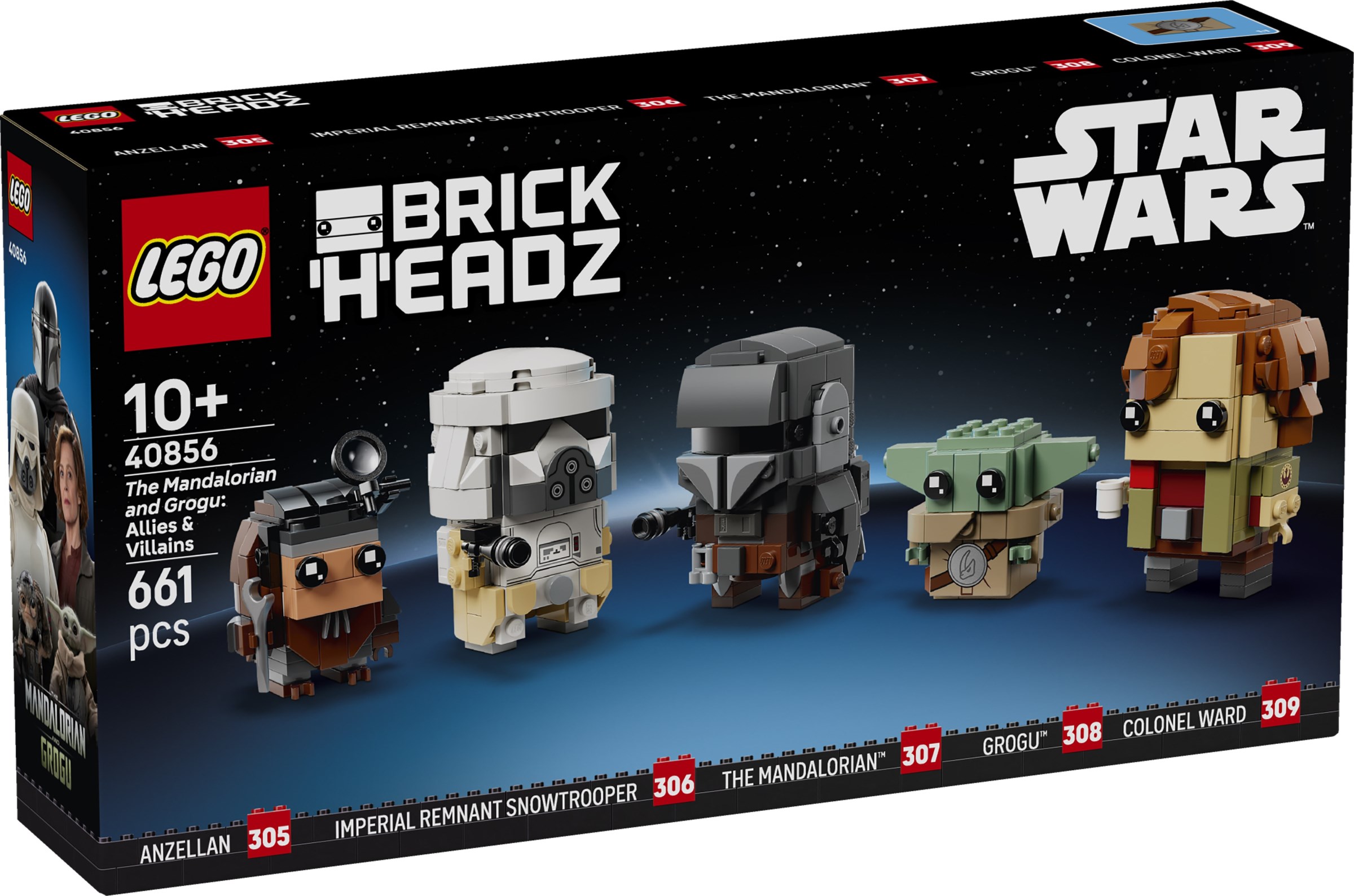 LEGO The Mandalorian and Grogu: Allies & Villains set 40856