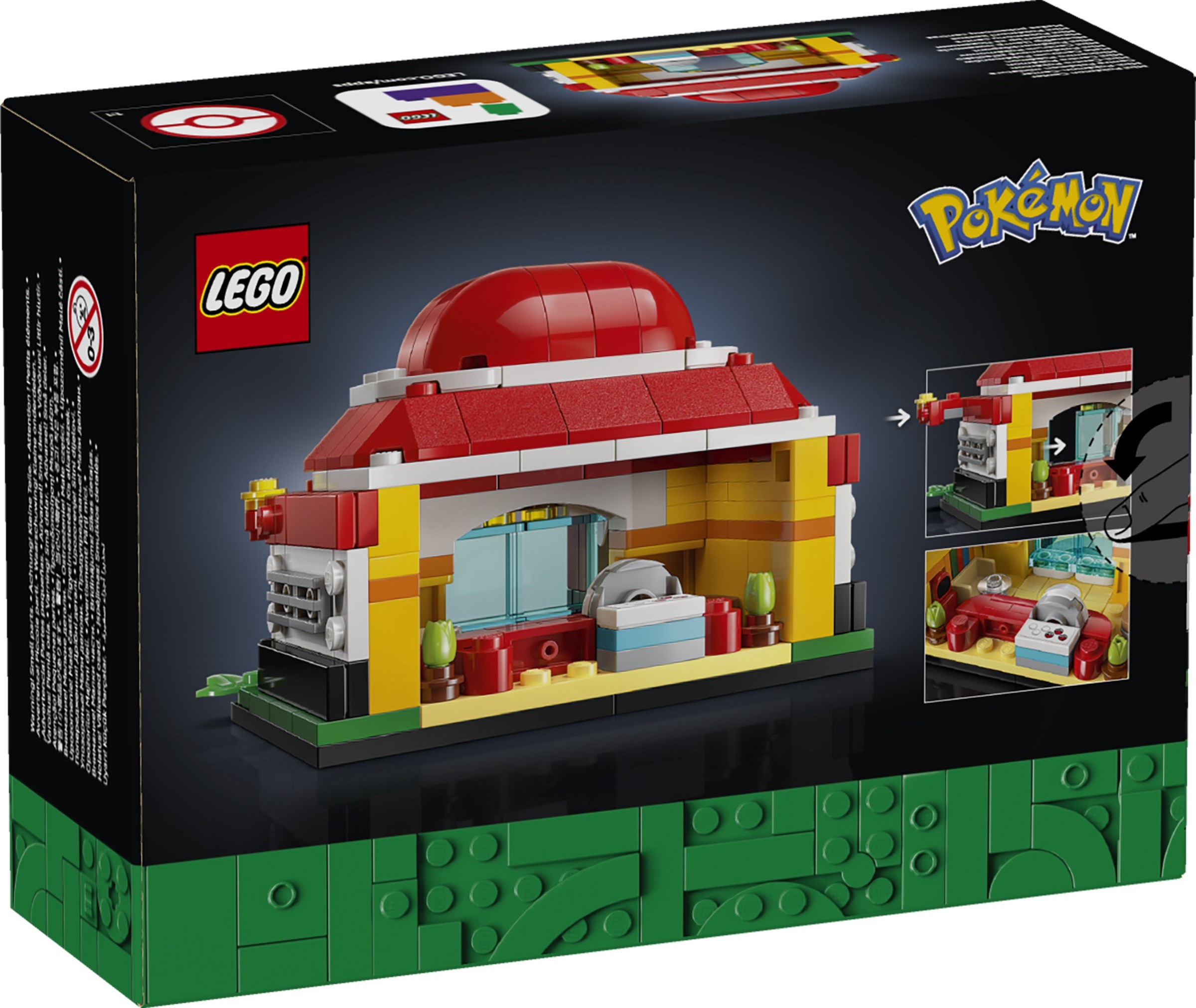 LEGO Mini Pokémon Center set 40911