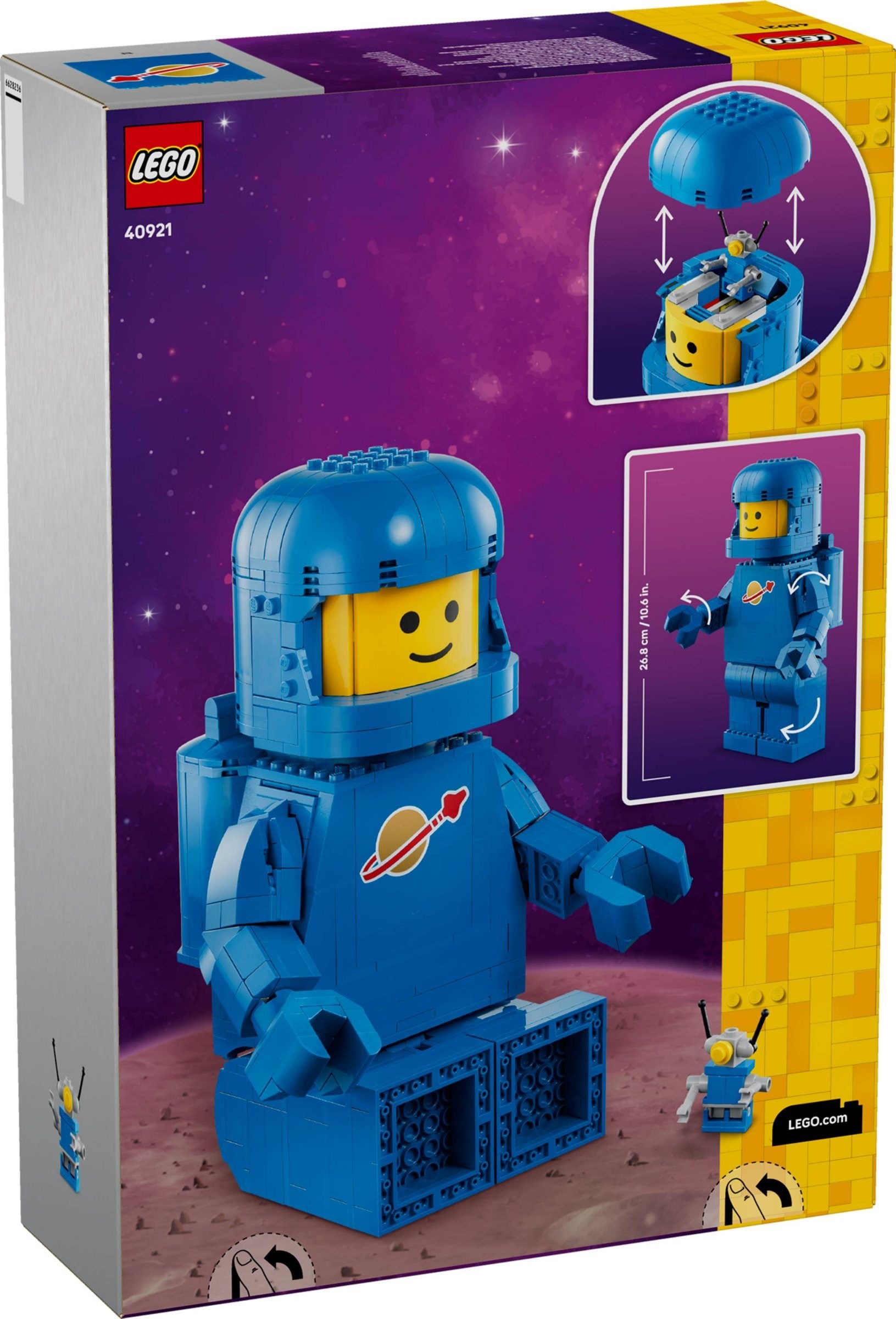 LEGO Up-Scaled Blue Astronaut Minifigure set 40921