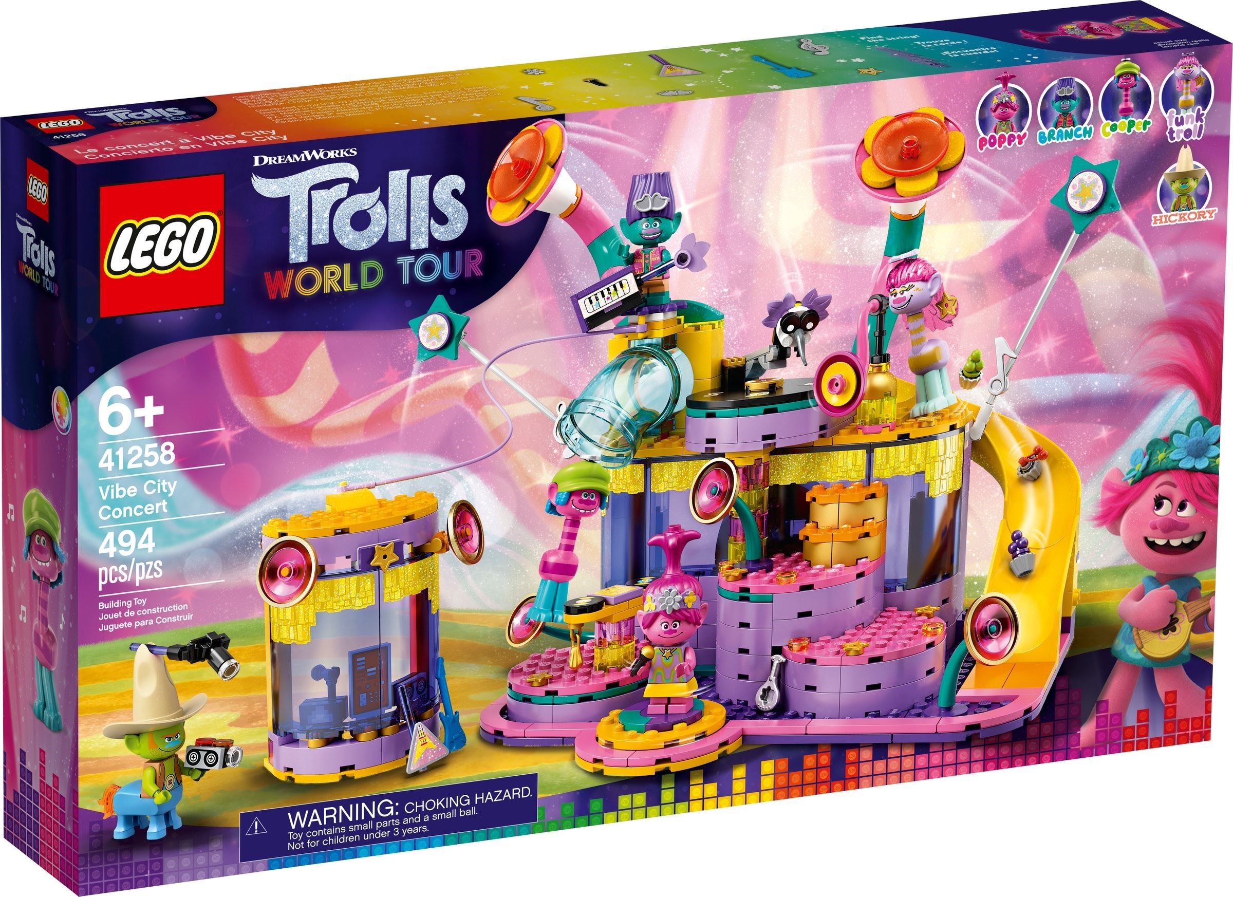 LEGO Vibe City Concert set 41258