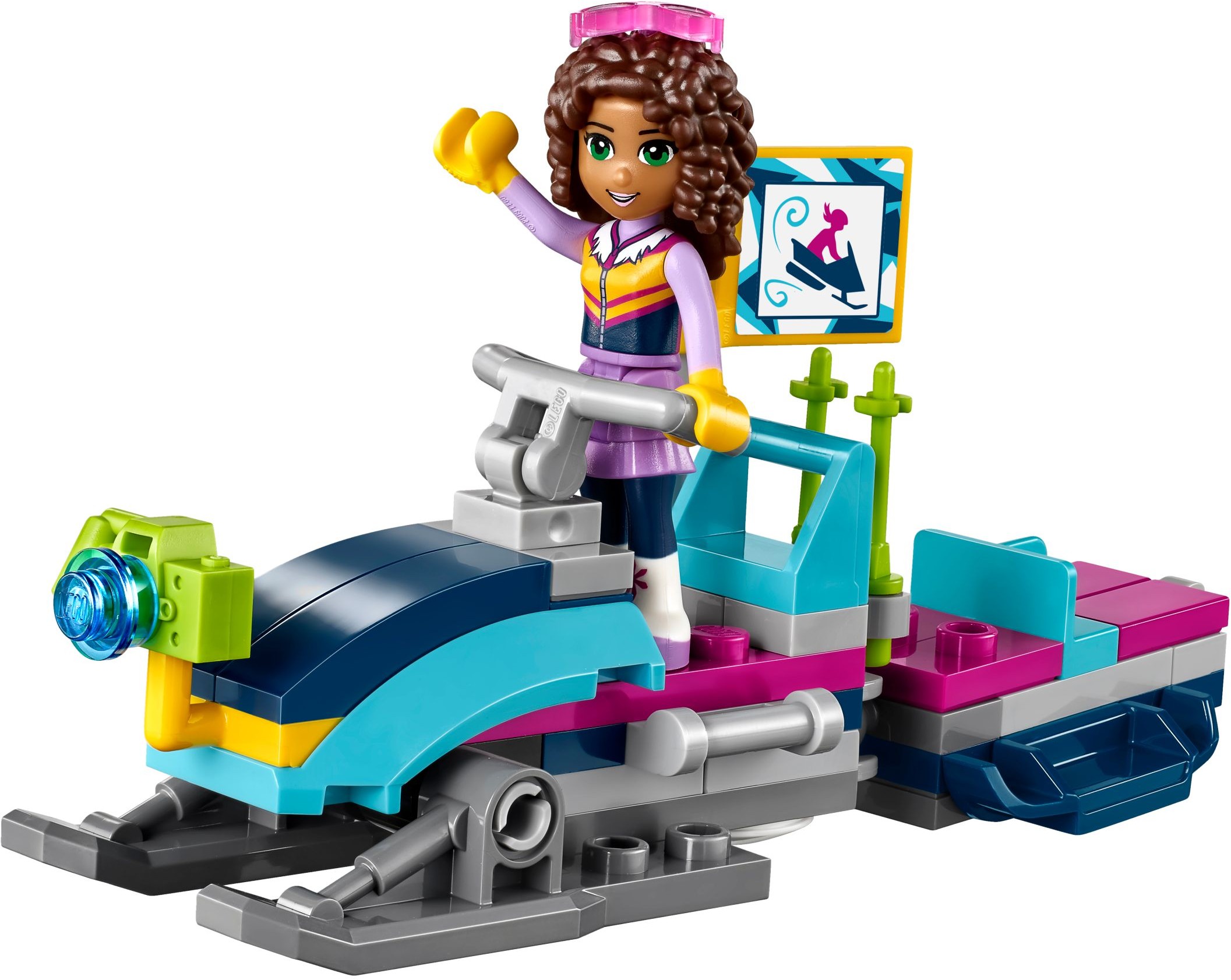 lego friends 41323 snow resort chalet