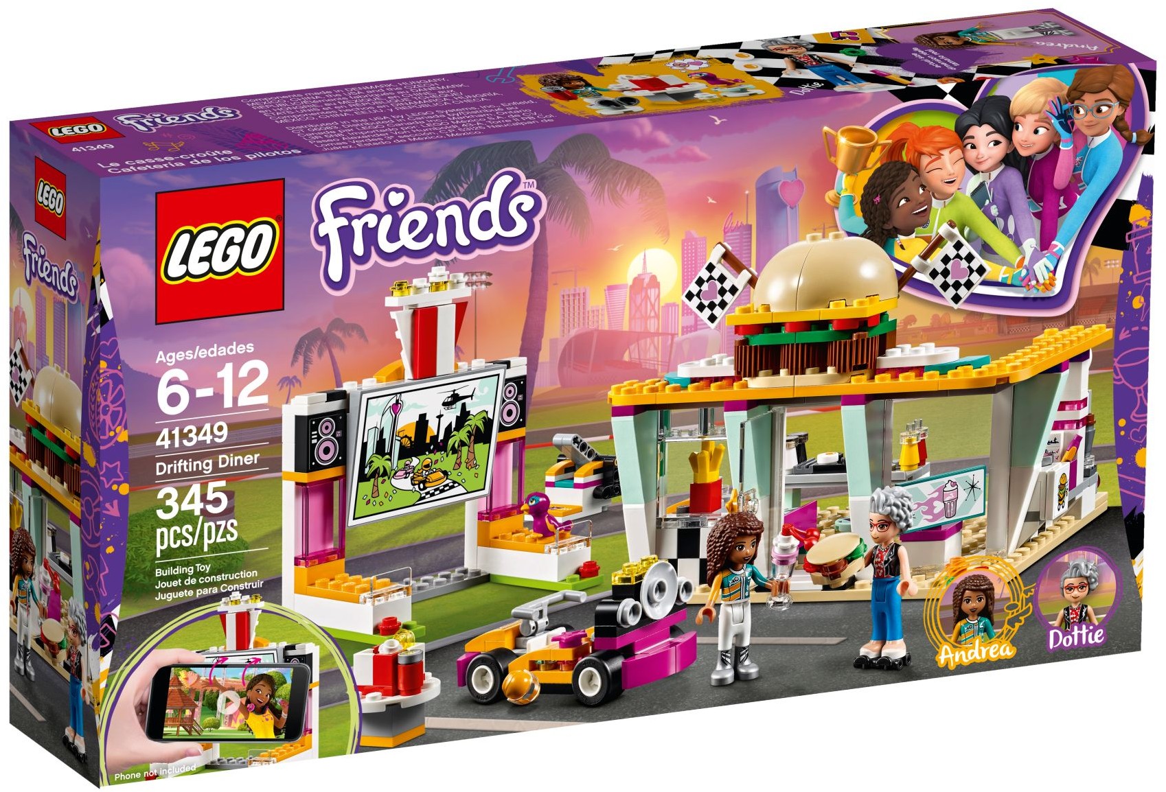 Lego drifting diner on sale