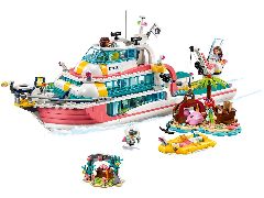 Конструктор LEGO (ЛЕГО) Friends 41381 Катер для спасательных операций Rescue Mission Boat
