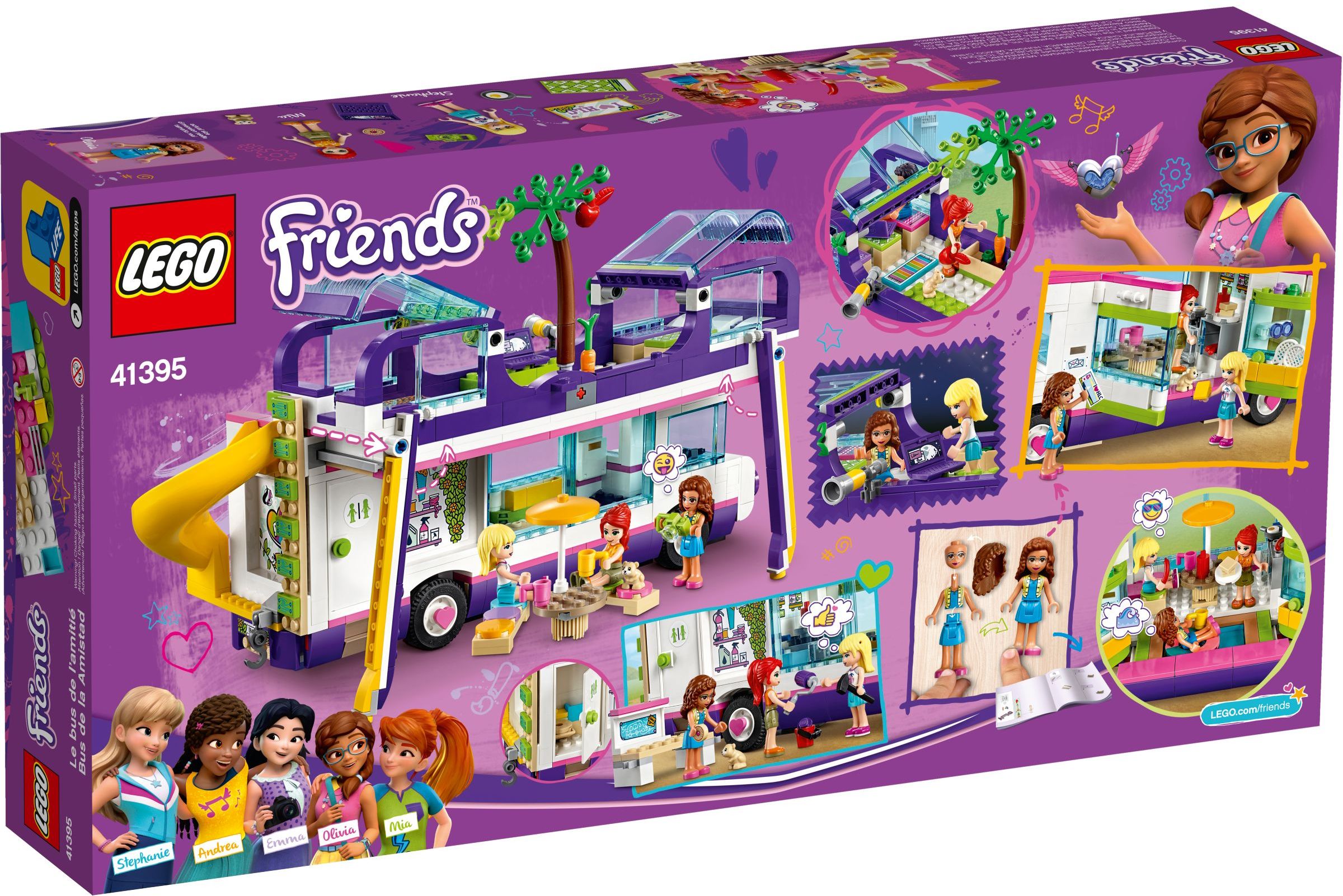 Lego friends friendship bus sale