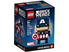 Конструктор LEGO (ЛЕГО) BrickHeadz 41589 Капитан Америка Captain America
