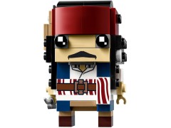 Конструктор LEGO (ЛЕГО) BrickHeadz 41593 Капитан Джек Воробей Captain Jack Sparrow