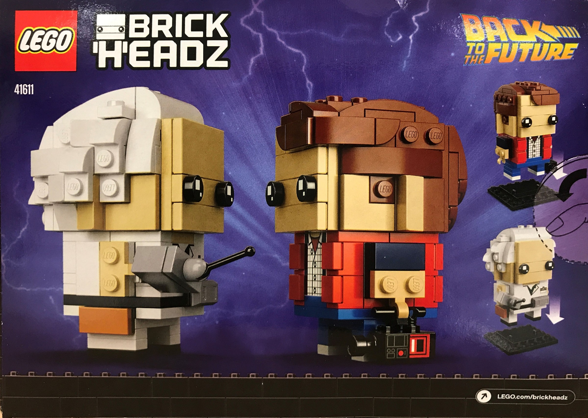 brickheadz back to the future