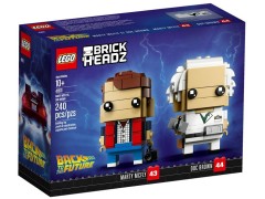 Конструктор LEGO (ЛЕГО) BrickHeadz 41611  Marty McFly & Doc Brown