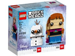 Конструктор LEGO (ЛЕГО) BrickHeadz 41618  Anna & Olaf
