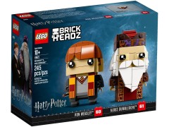 Конструктор LEGO (ЛЕГО) BrickHeadz 41621 Рон Уизли и Альбус Дамблдор Ron Weasley & Albus Dumbledore