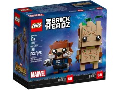 Конструктор LEGO (ЛЕГО) BrickHeadz 41626 Грут и Ракета Groot & Rocket