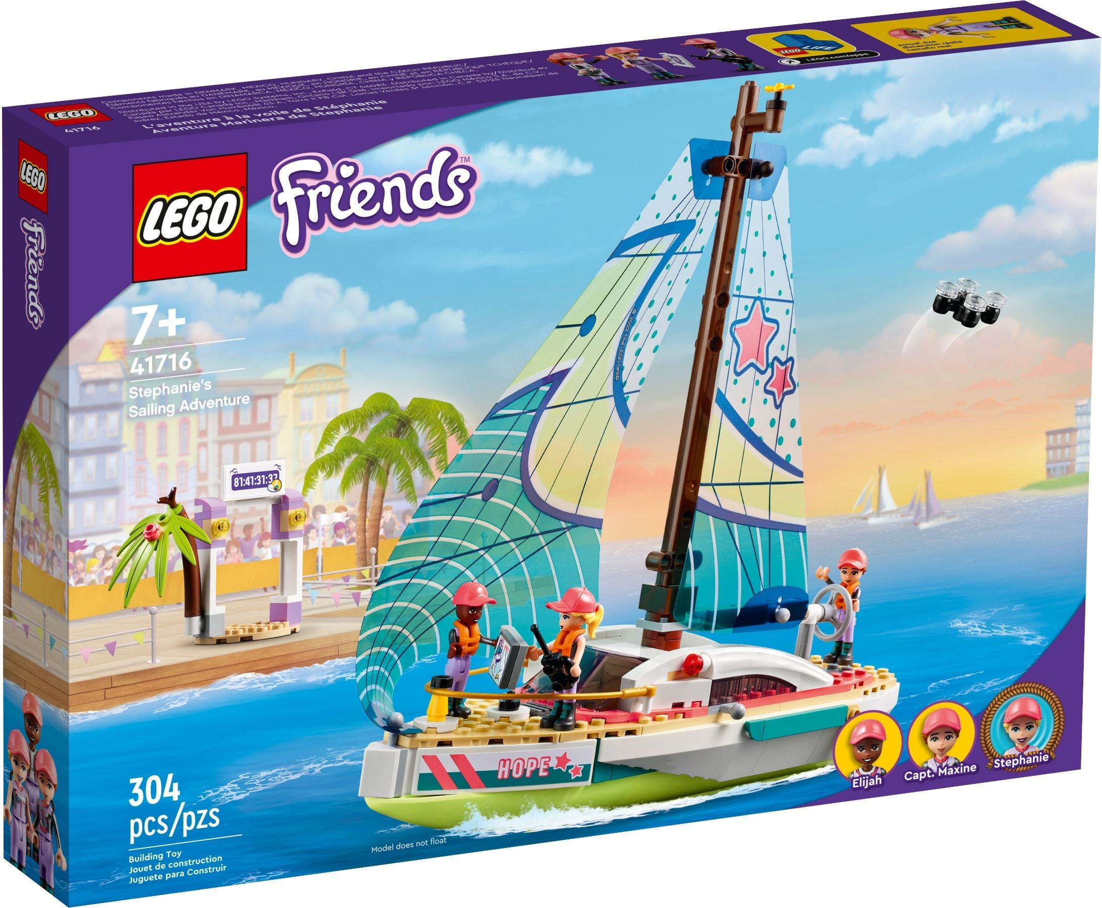 Stephanie's Sailing Adventure LEGO-set afbeelding 2