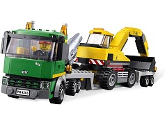 Конструктор LEGO (ЛЕГО) City 4203  Excavator Transporter