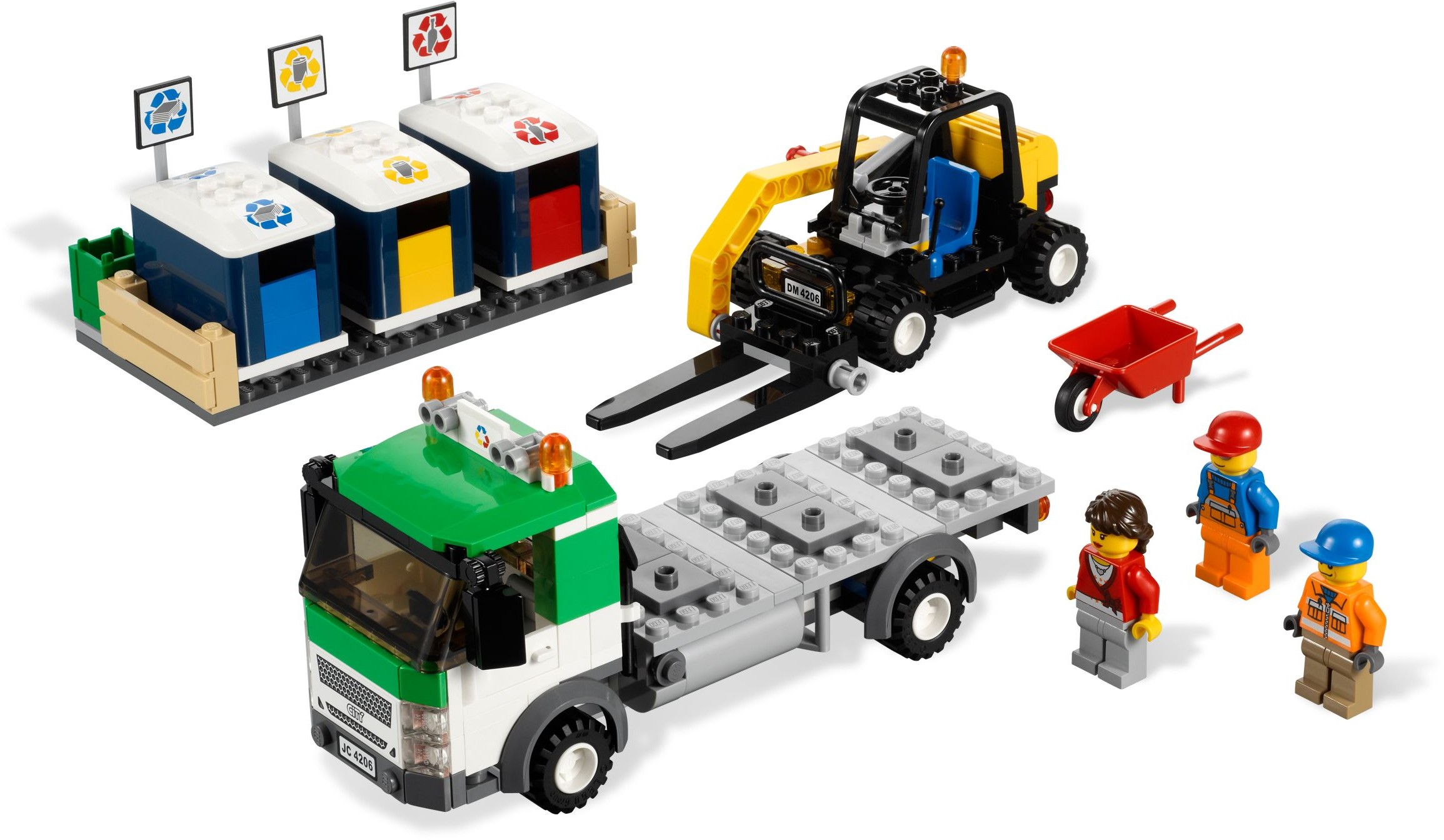 Lego 4206 Recycling Truck