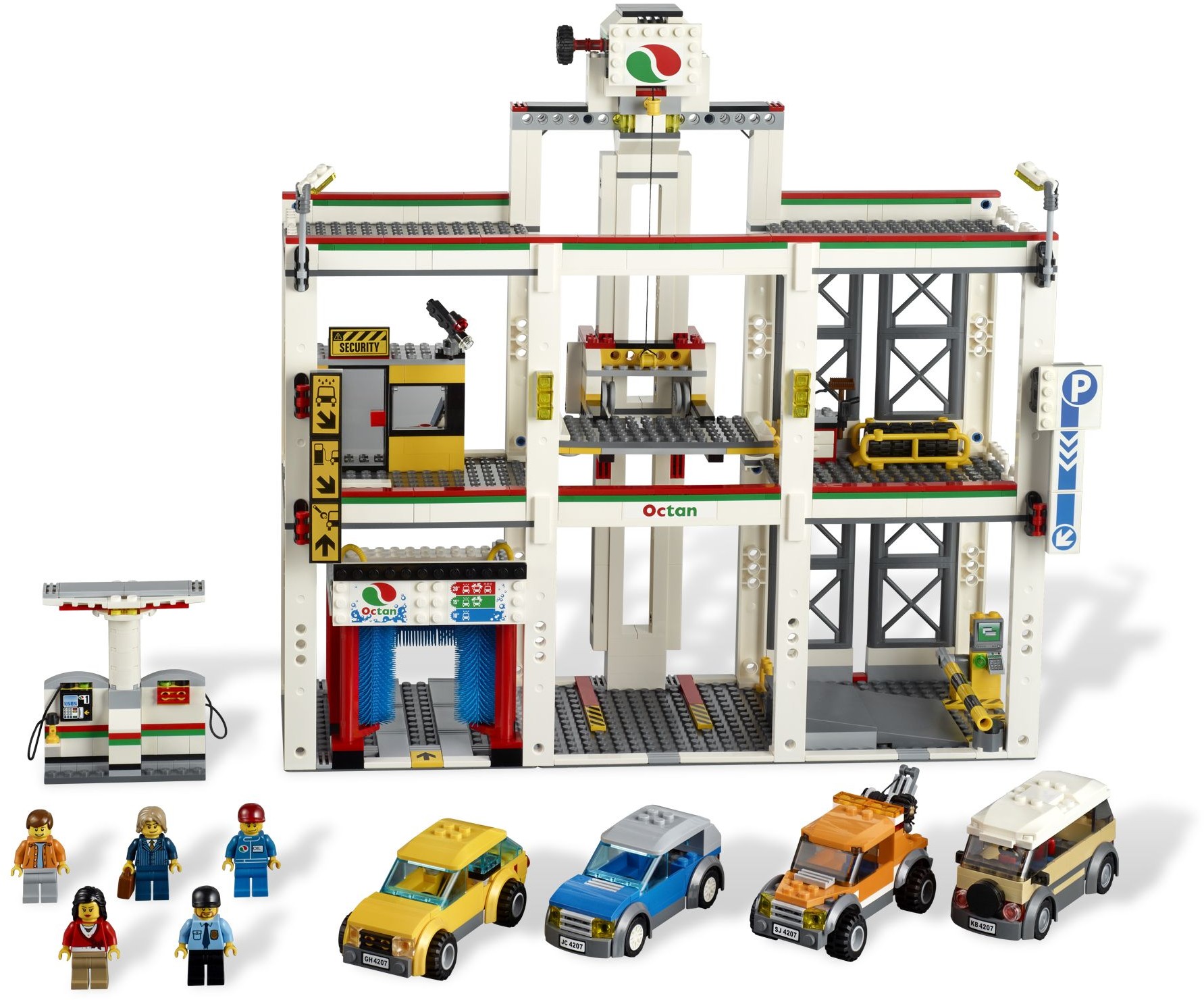 City Garage номер 4207 из серии Сити / Город (City) Конструктор LEGO (ЛЕГО)