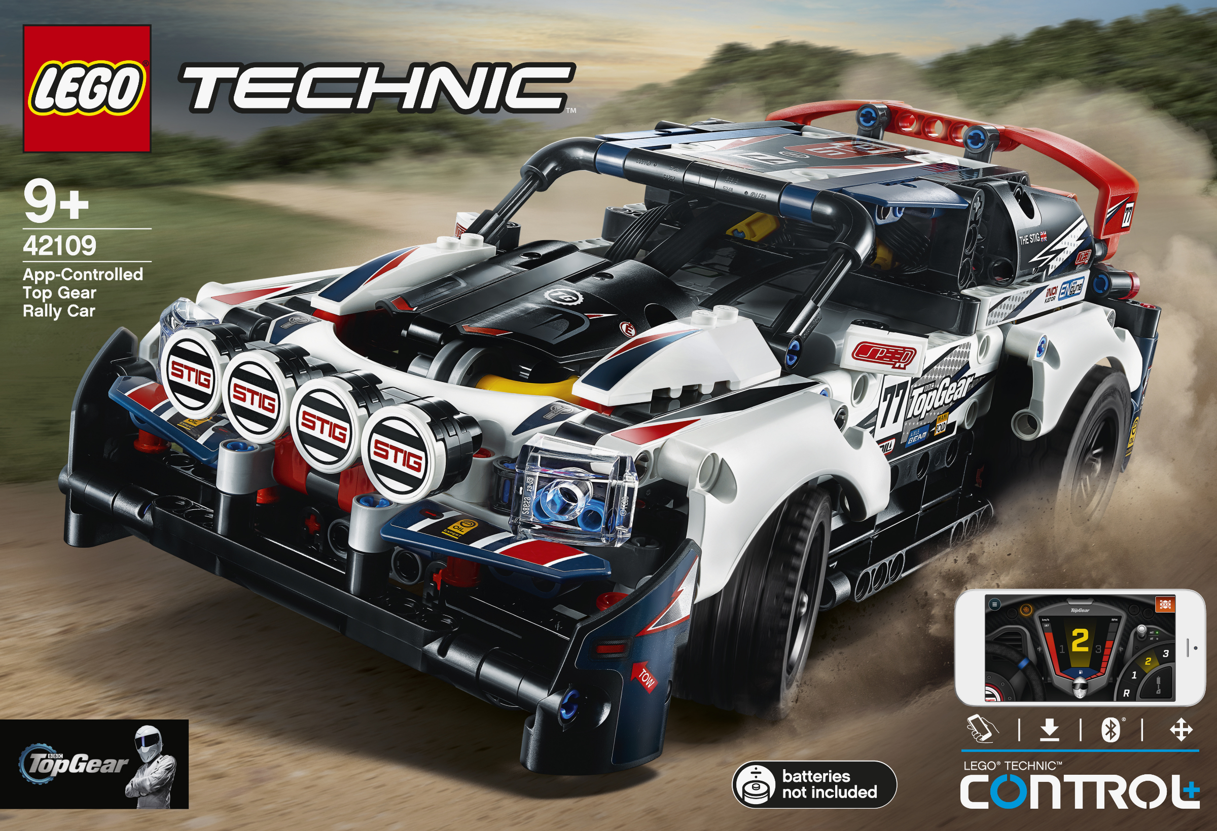 technic lego rally car