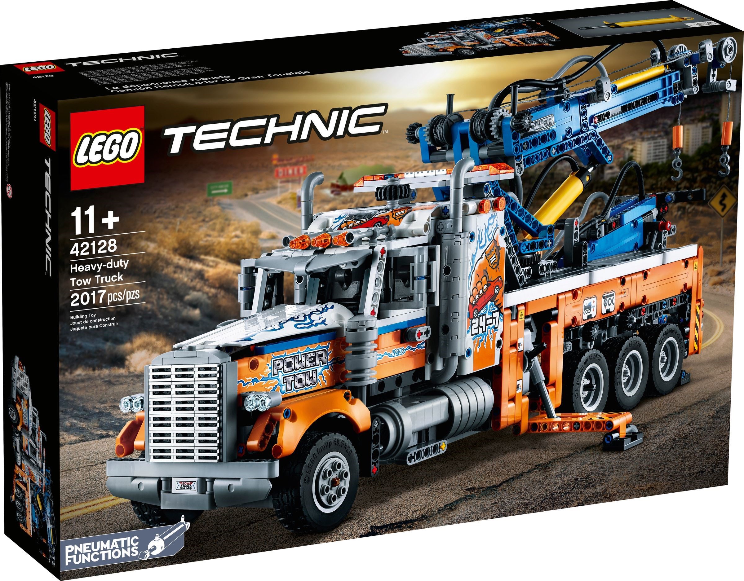 LEGO Heavy Duty Tow Truck set 42128