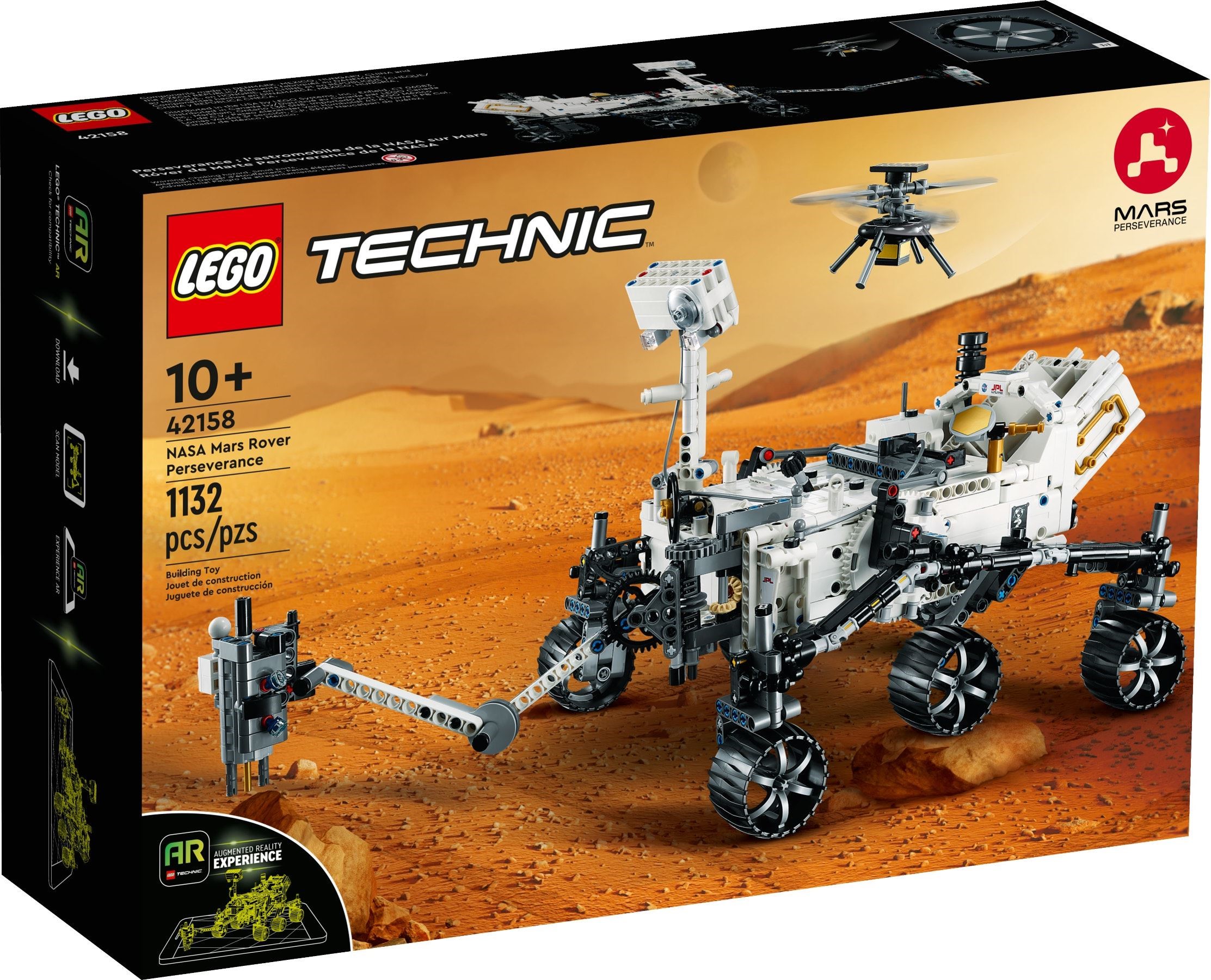 LEGO NASA Mars Rover Perseverance set 42158