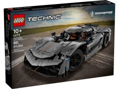 Koenigsegg Jesko Absolut grijze hypercar LEGO-set afbeelding 2