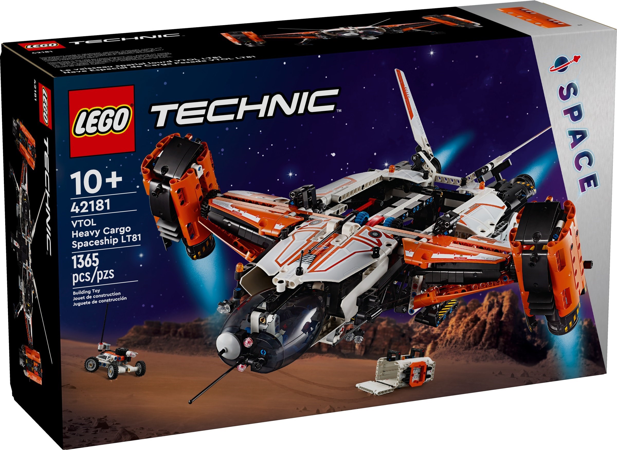 LEGO VTOL Heavy Cargo Spaceship LT81 set 42181
