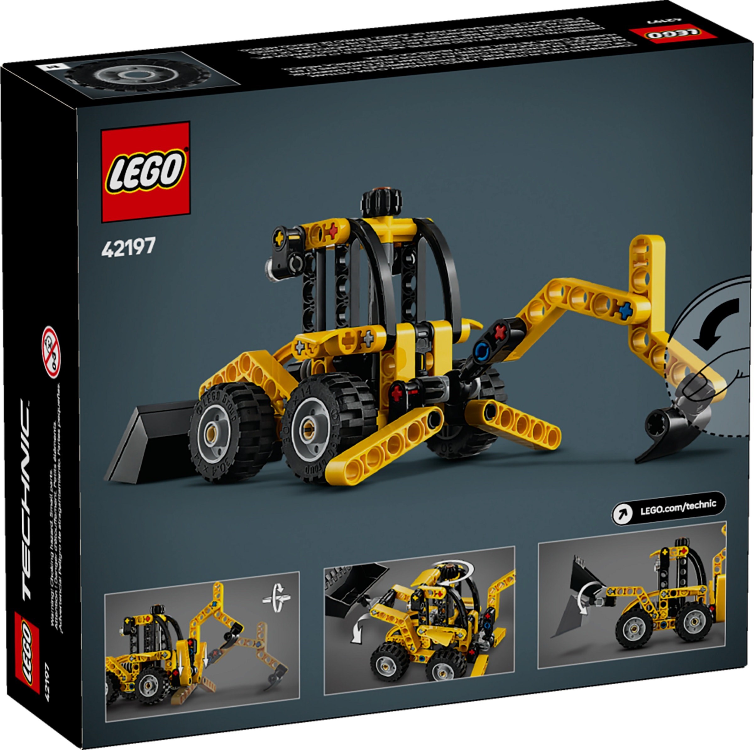 LEGO Backhoe Loader set 42197