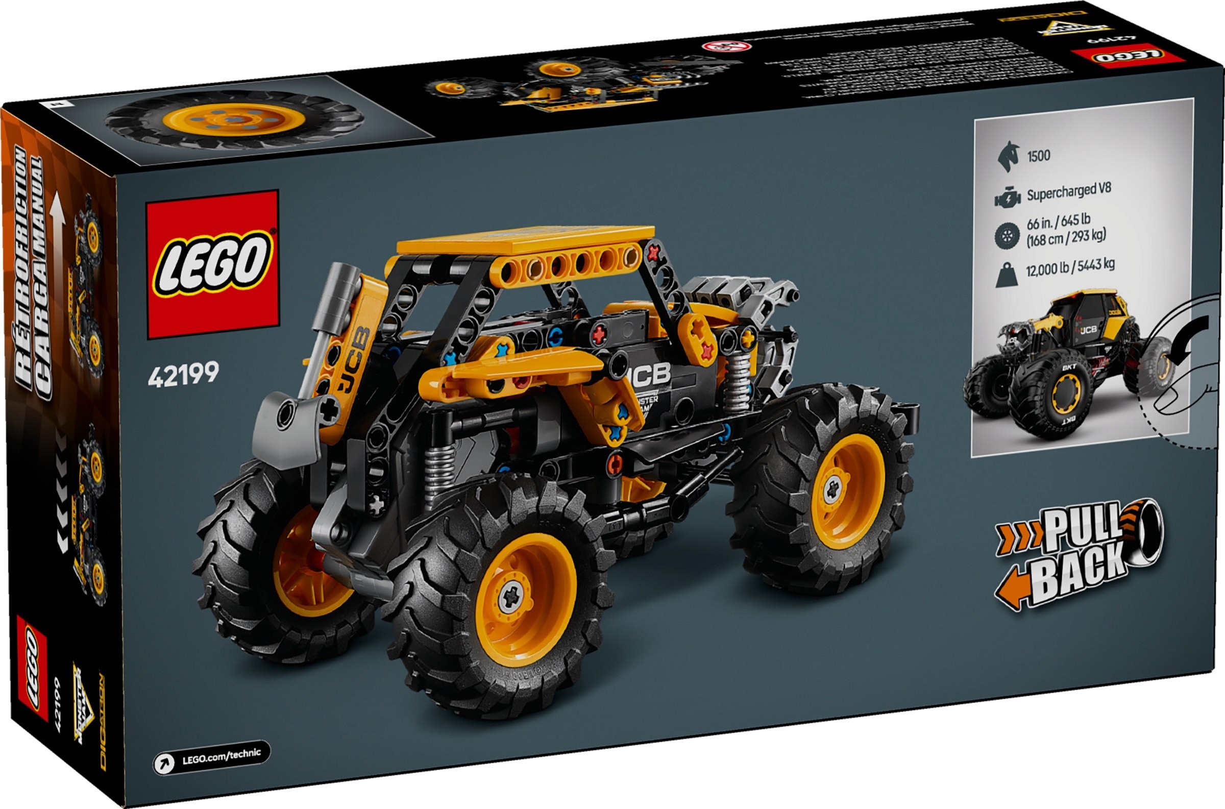 LEGO Monster Jam DIGatron Pull-Back set 42199