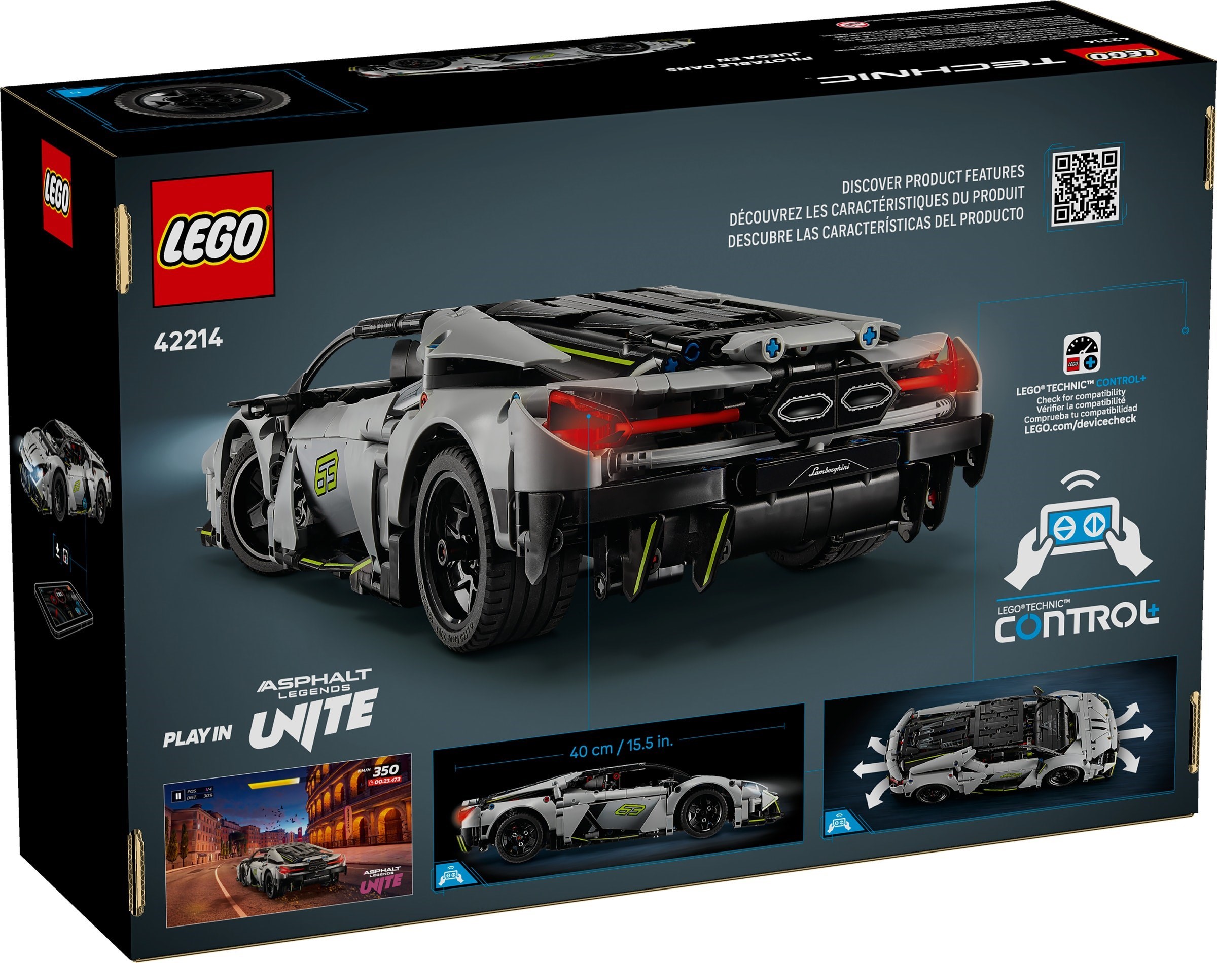 Lamborghini Revuelto supersportwagen LEGO-set afbeelding 2