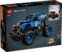 Monster Jam Grave Digger vuur en ijs LEGO-set afbeelding 2