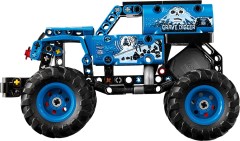 Monster Jam Grave Digger vuur en ijs LEGO-set afbeelding 4