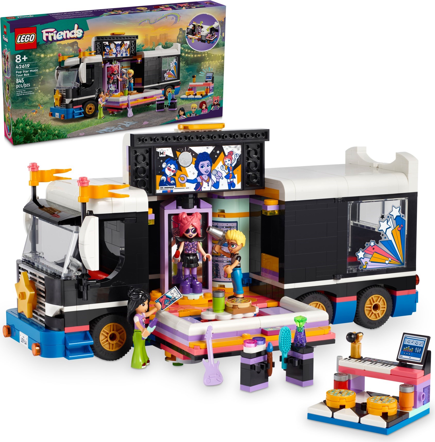 LEGO Pop Star Tour Bus set 42619