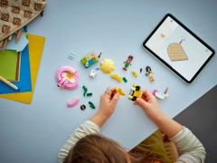 Zwembadfeestje met flamingo en eenhoorn LEGO-set afbeelding 7