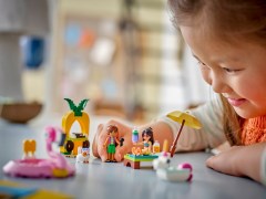 Zwembadfeestje met flamingo en eenhoorn LEGO-set afbeelding 8