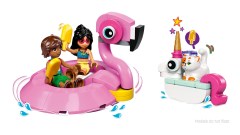 Zwembadfeestje met flamingo en eenhoorn LEGO-set afbeelding 6