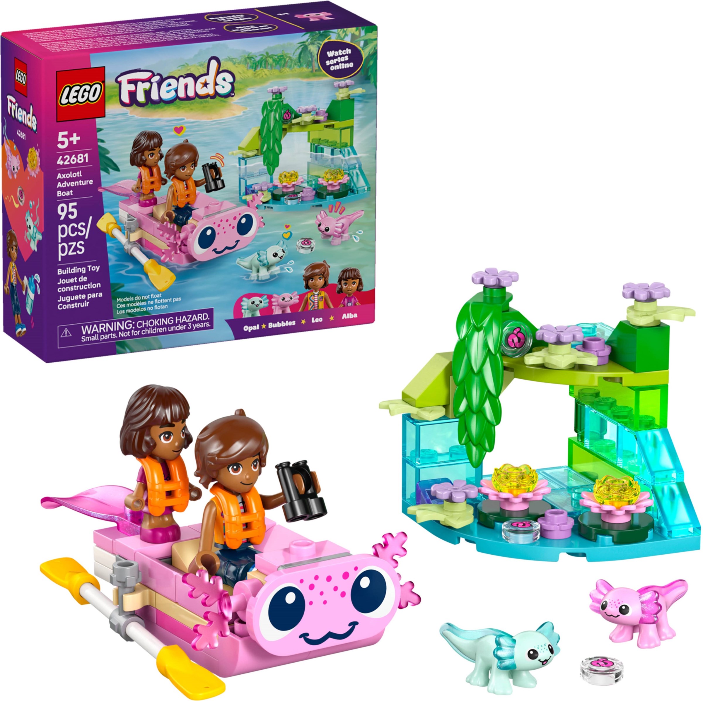 Axolotl Adventure Boat