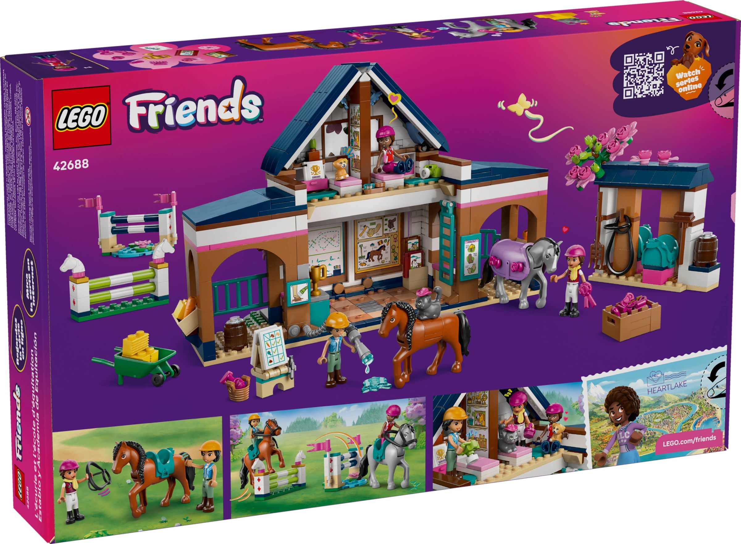 Paardenstal en manege LEGO-set afbeelding 2