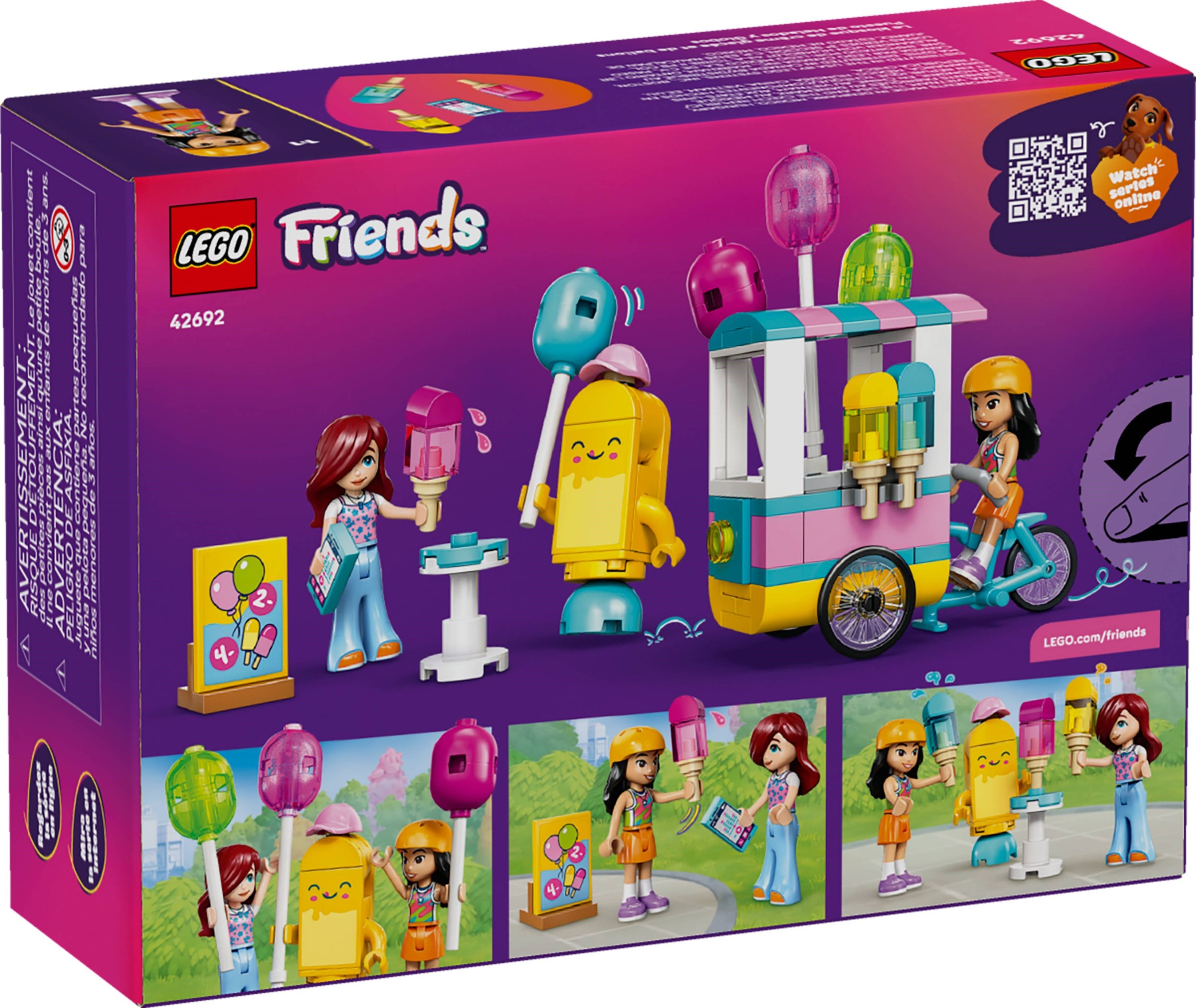 LEGO Ice Cream & Balloon Stand set 42692