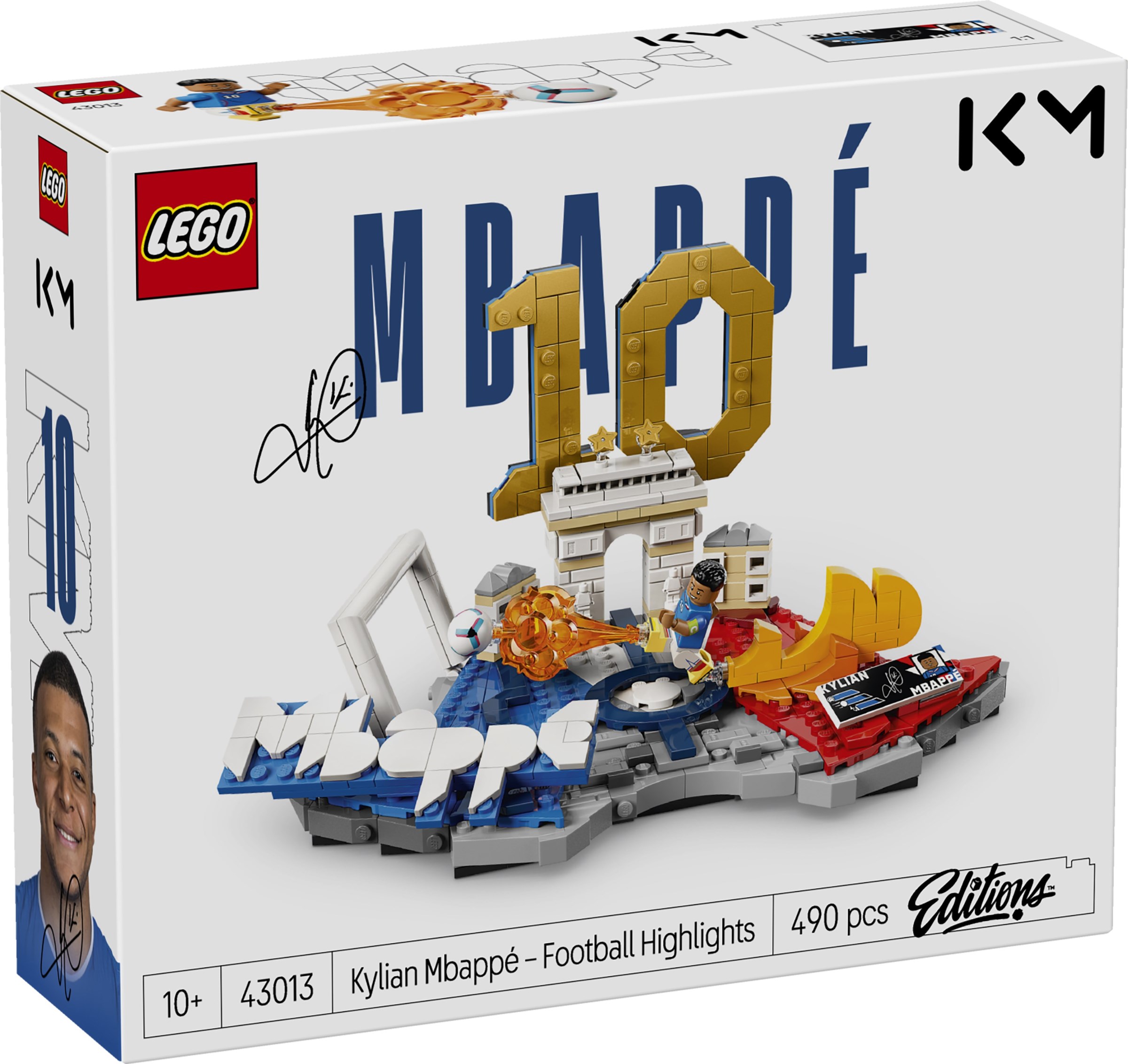 LEGO Kylian Mbappé – Football Highlights set 43013