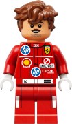 Scuderia Ferrari HP helm van Charles Leclerc LEGO-set afbeelding 3