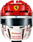Scuderia Ferrari HP helm van Charles Leclerc LEGO-set afbeelding 6