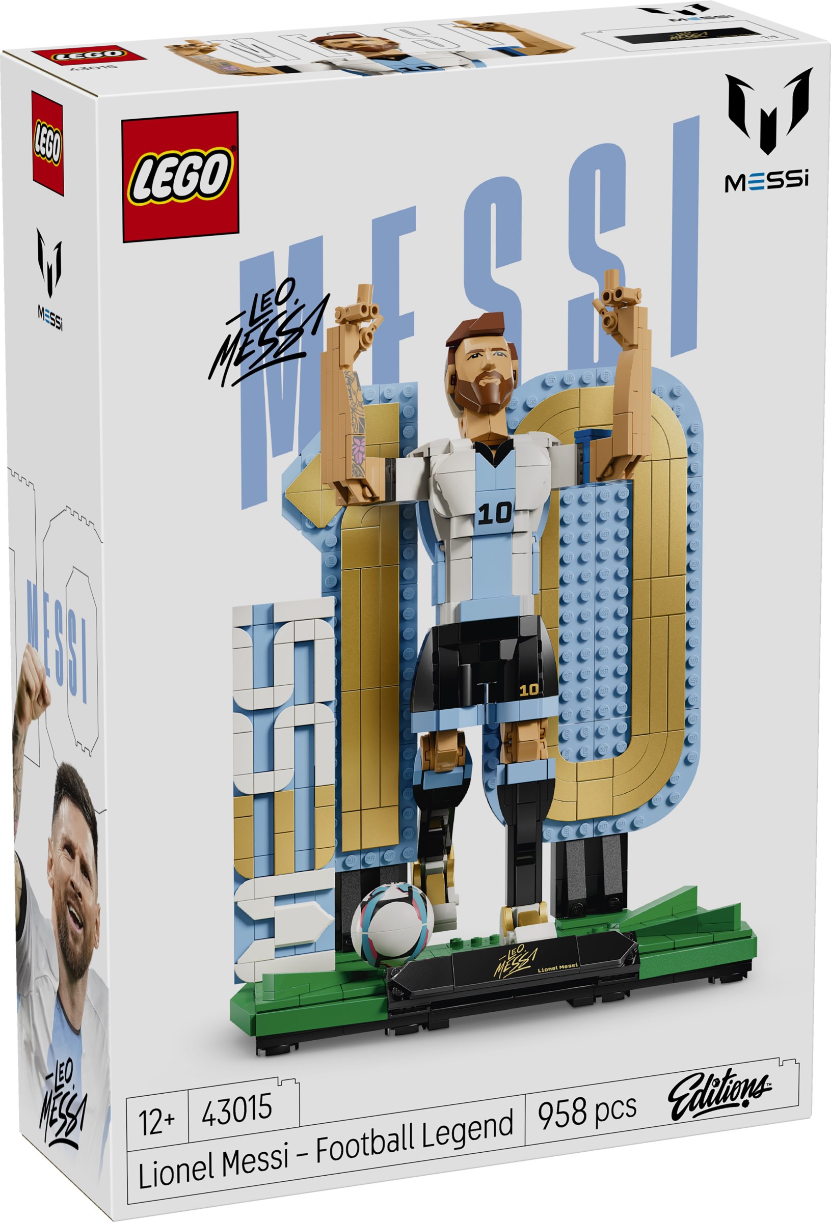 LEGO Lionel Messi – Football Legend set 43015